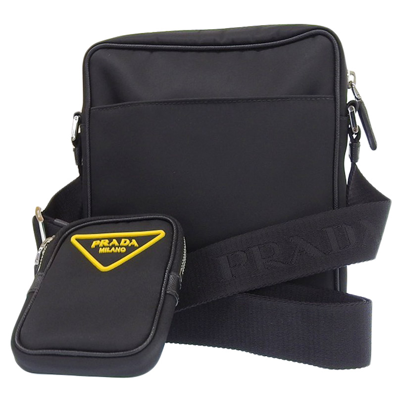 楽天市場】【中古】 プラダ PRADA ショルダーバッグ 斜め掛け