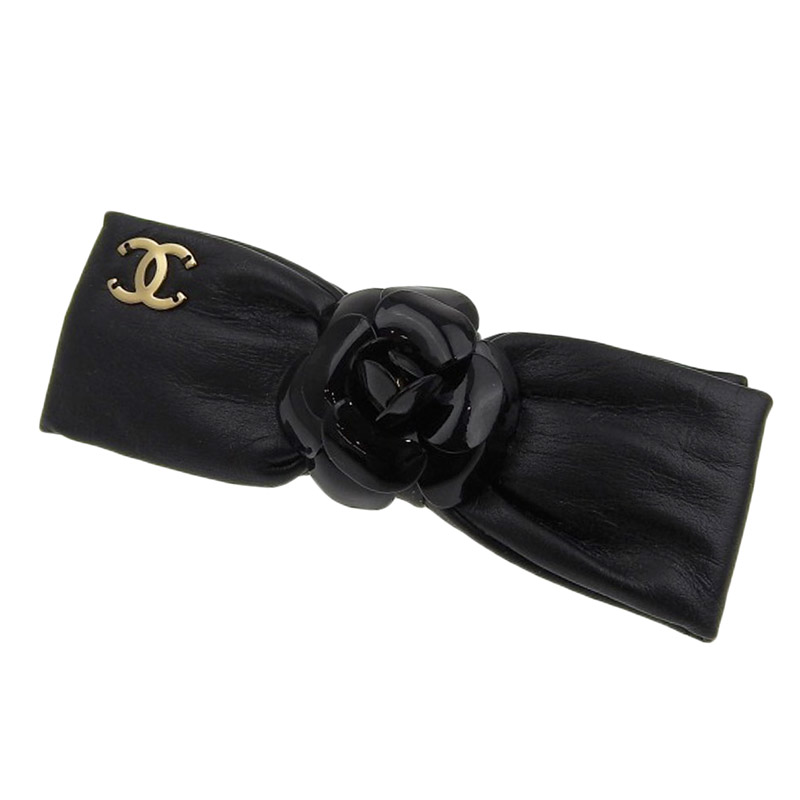 楽天市場】シャネル カメリア（バレッタ｜ヘアアクセサリー
