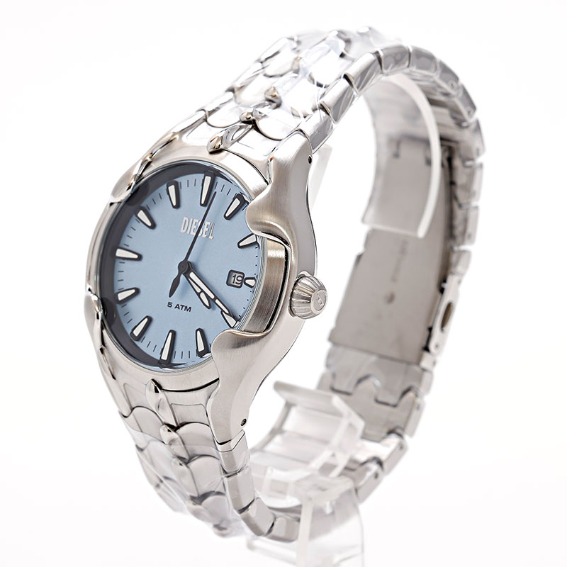楽天市場】ディーゼル 腕時計 メンズ VERT ブルー シルバー DZ2200