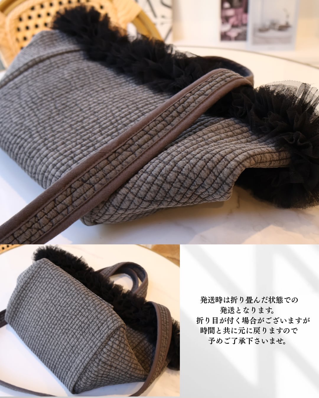 楽天市場】【即納】【Hinaコラボ】チュールヌビバッグ ヌビバッグ