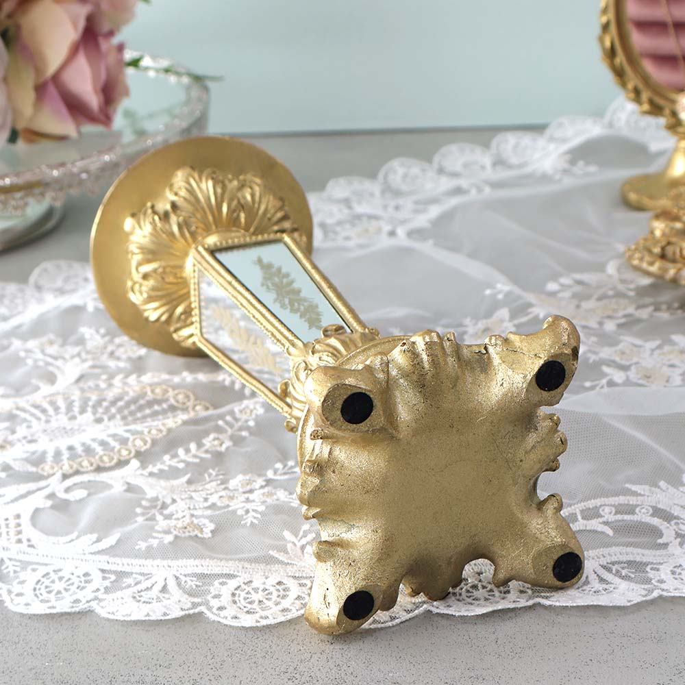 楽天市場】キャンドルホルダー バロックミラー ゴールド クラシカル