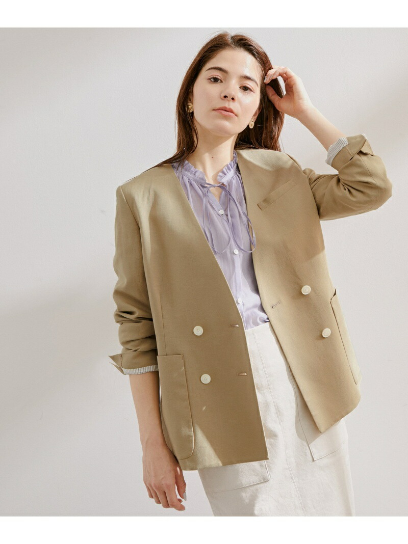 楽天市場】【SALE／50%OFF】カラーレスブレザージャケット ROPE' ロペ