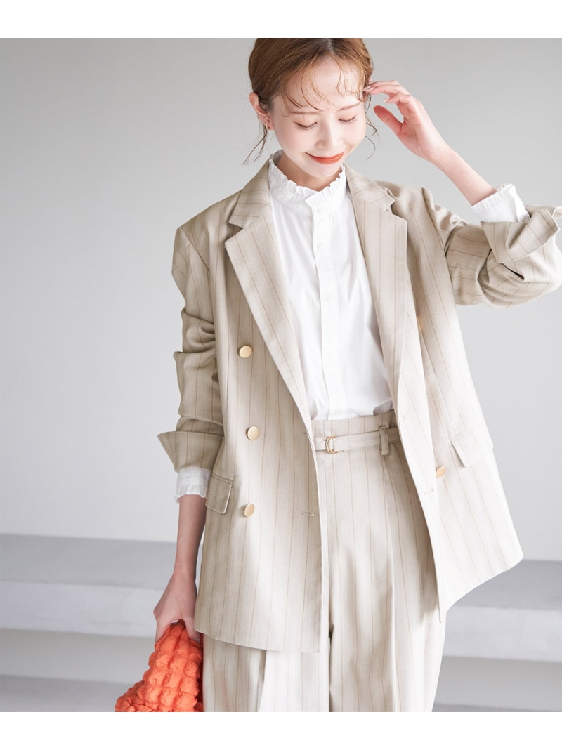 楽天市場】【SALE／60%OFF】セットアップ対応/無地&ストライプ金釦