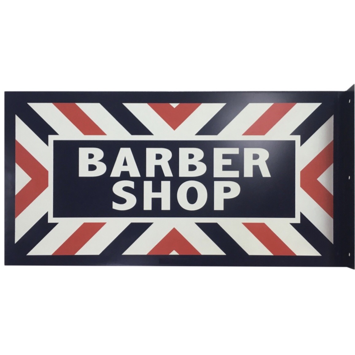 楽天市場】【超得☆SALE】ショップ看板【室内用】《BARBER SHOP メタル