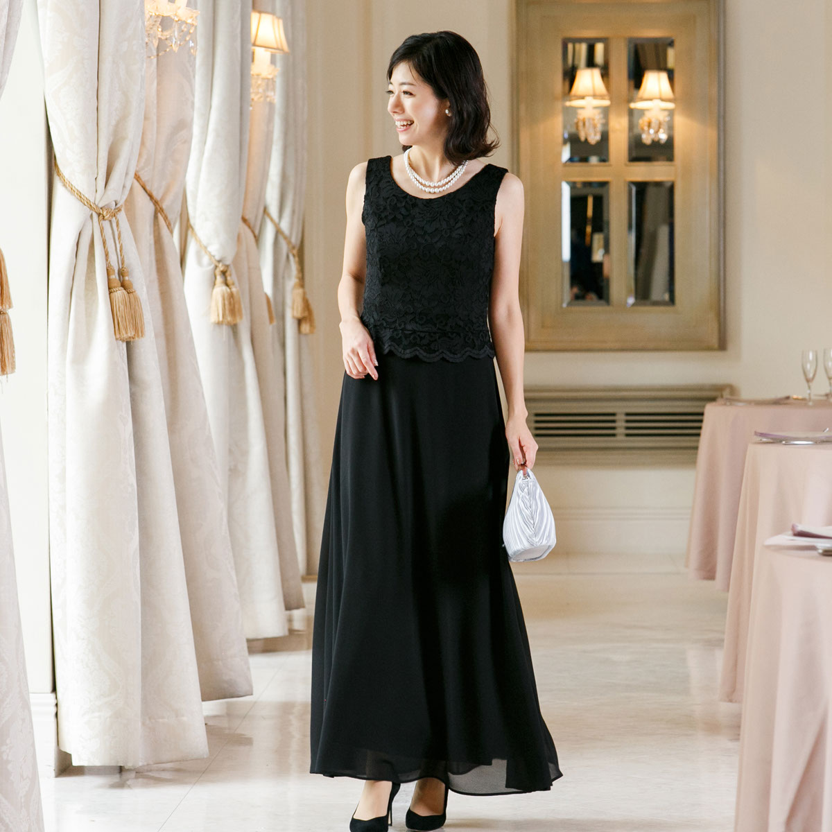 楽天市場】結婚式 母親ドレス フォーマルドレス ジャケット ドレス