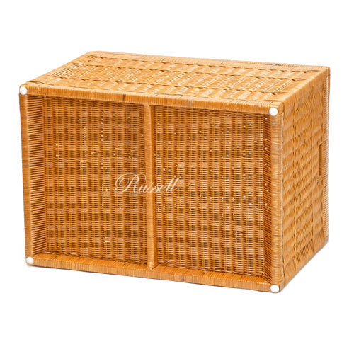 楽天市場】ラッセル 収納ボックス No.8F BR 良質ラタン 大型収納