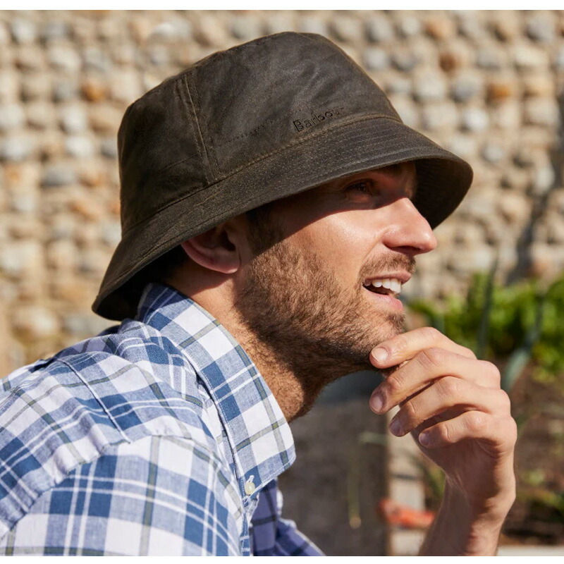 楽天市場】BARBOUR バブアー Wax Sport Hat ハット オイルドコットン