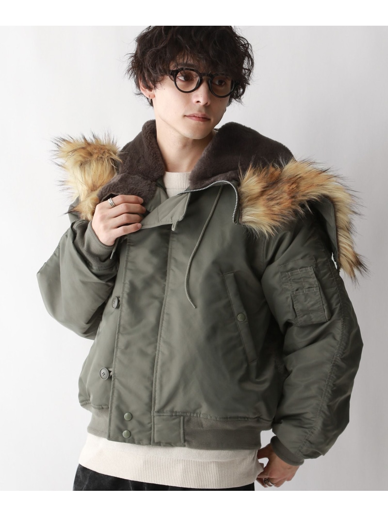 楽天市場】【SALE／50%OFF】N2Bフライト/ミリタリーファーフード