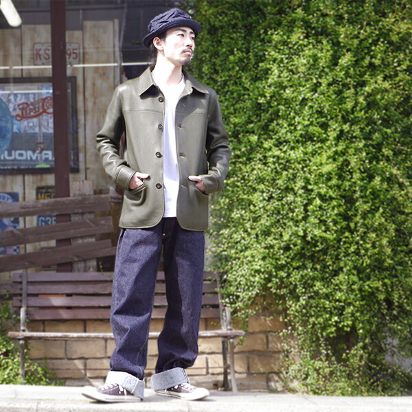 楽天市場】Y'2 LEATHER ワイツーレザー カーコート DC-76-C DEER SKIN