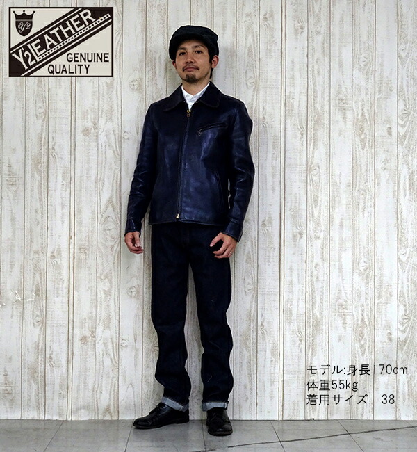 楽天市場】Y'2 LEATHER ワイツーレザー シングル ライダース IR-42