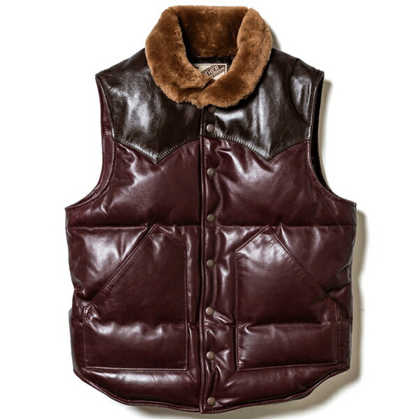 楽天市場】Y'2 LEATHER ワイツーレザー ダウンベスト OV-01-M OIL SOFT