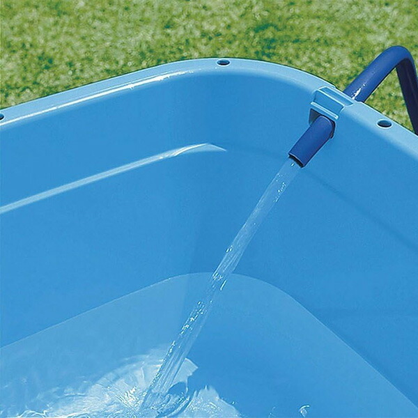 楽天市場】トンボ 角型タライ ジャンボ 水抜き栓付 60型 ブルー 8個