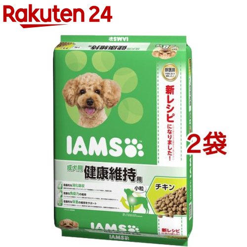 楽天市場】アイムス成犬用健康維持用チキン小粒( 8kg×2袋セット