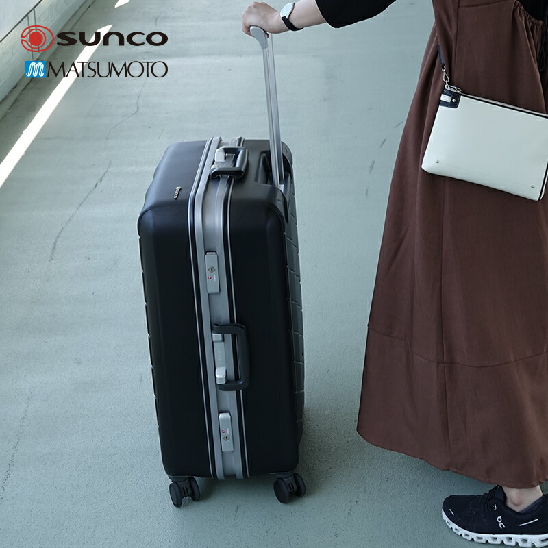 楽天市場】【サンコー フレームスーツケース L 73L】 SUPER LIGHTS MGC