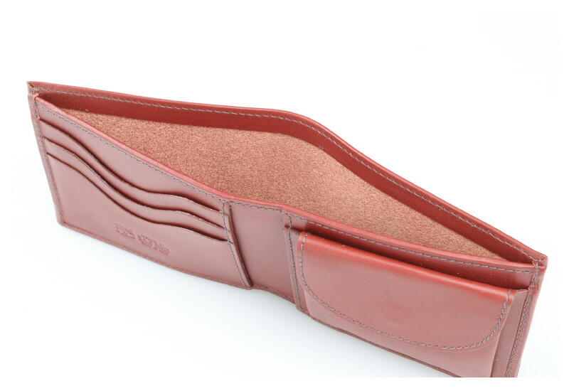 財布/イルビゾンテ/二つ折り/レザー/サーモンピンク/カッコ可愛い