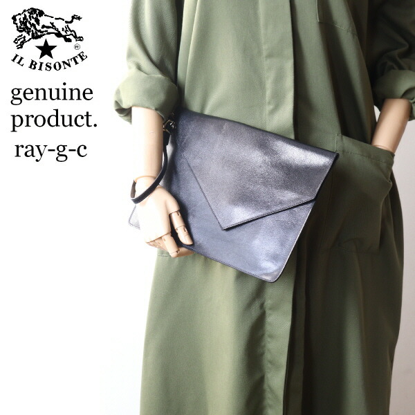 楽天市場】イルビゾンテ IL BISONTE バッグ セカンドバッグ クラッチ