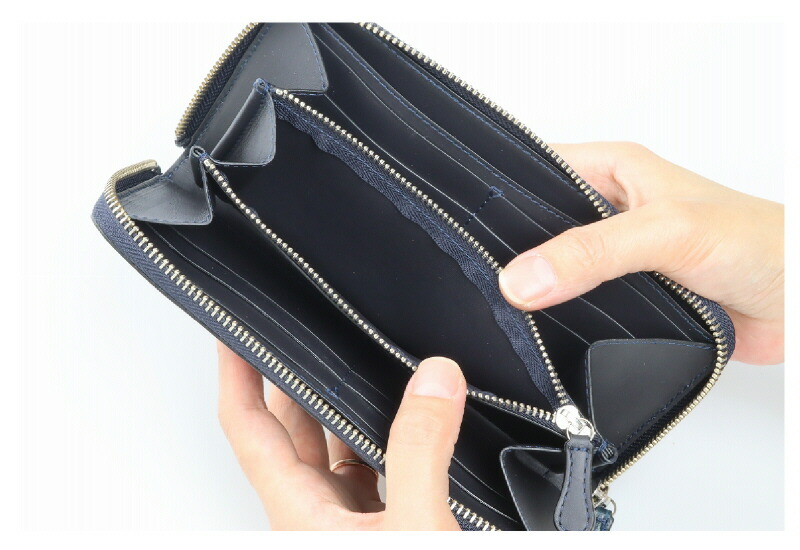 Felisi ロングジップウォレット(ネイビー) 【公式通販】