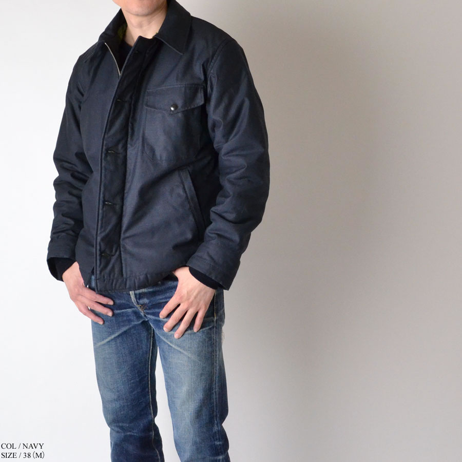 楽天市場】BUZZ RICKSON'S バズリクソンズ TYPE DECK A-2 NAVY COLOR