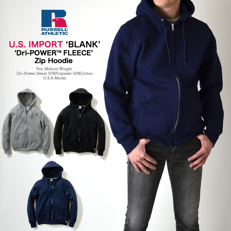 楽天市場】RUSSELL ATHLETIC ラッセル アスレチック Dri-Power Fleece