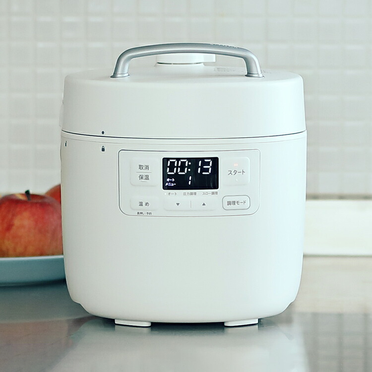 楽天市場】シロカ siroca 電気圧力鍋 sp－d131－w ホワイトの通販