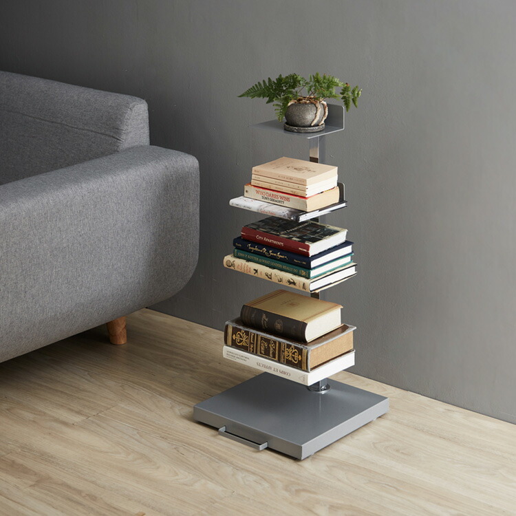 楽天市場】日本製 ブックタワー ロータイプ 5段 積ん読ラック 高さ調節