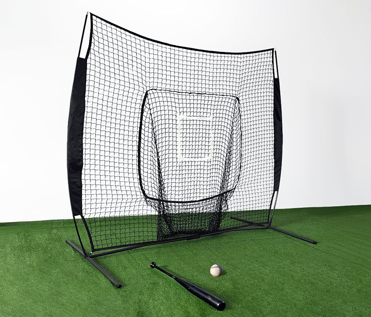 楽天市場】バッティングネット 野球 折りたたみ 242×215cm グラス