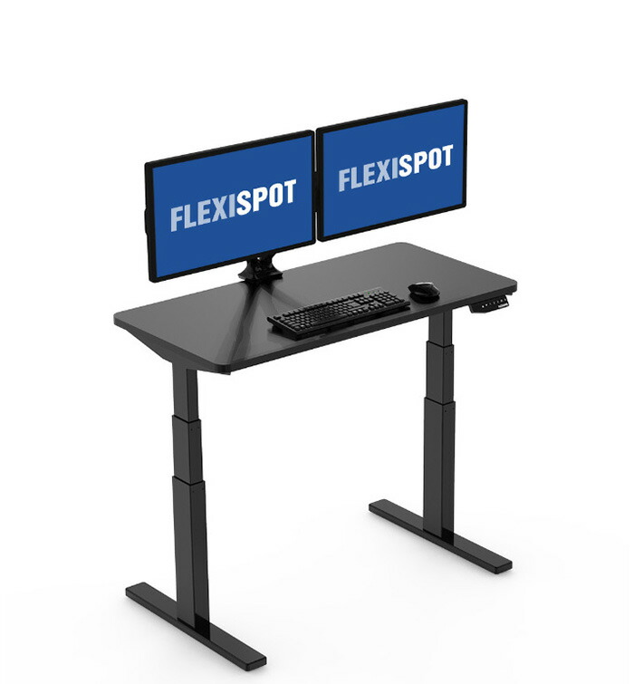 楽天市場】FLEXISPOT スタンディングデスク用 天板 ブラック 120×60cm