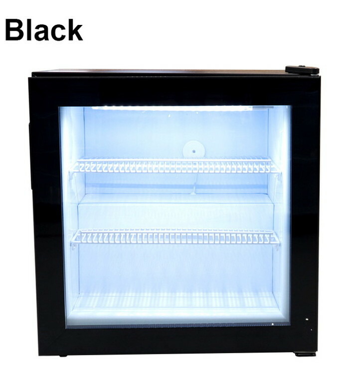 楽天市場】ディスプレイ冷凍庫 55L LEDライト ガラス扉 前開き