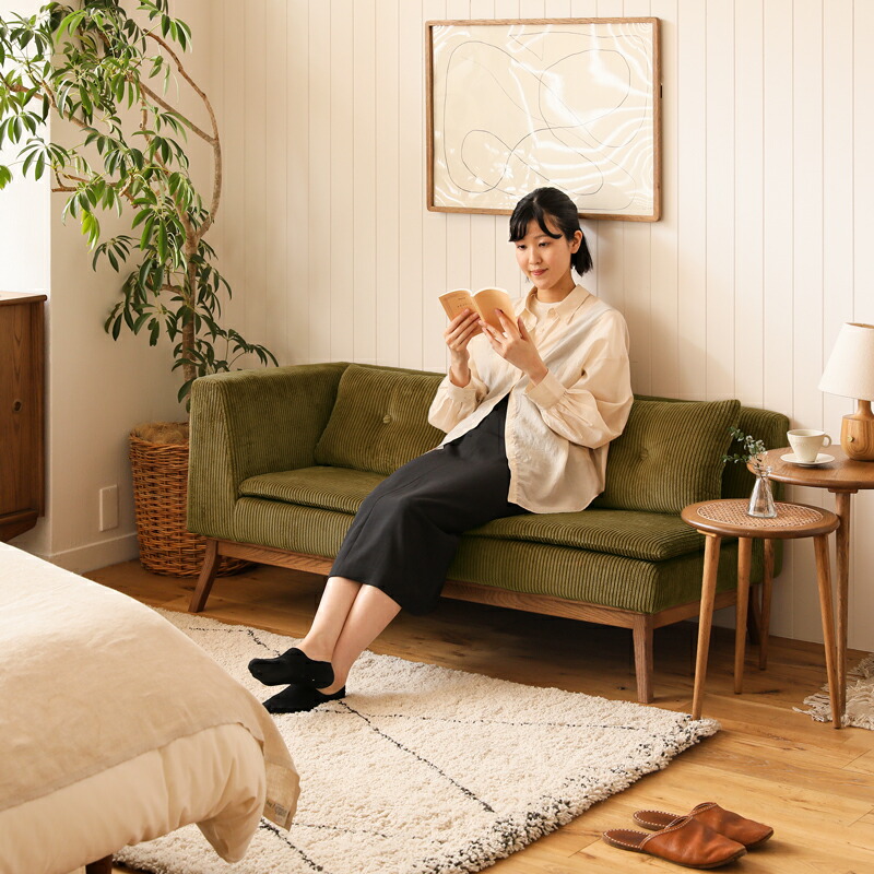 リセノ culum カウチソファ 左アーム カウチローソファー culum ｜家具