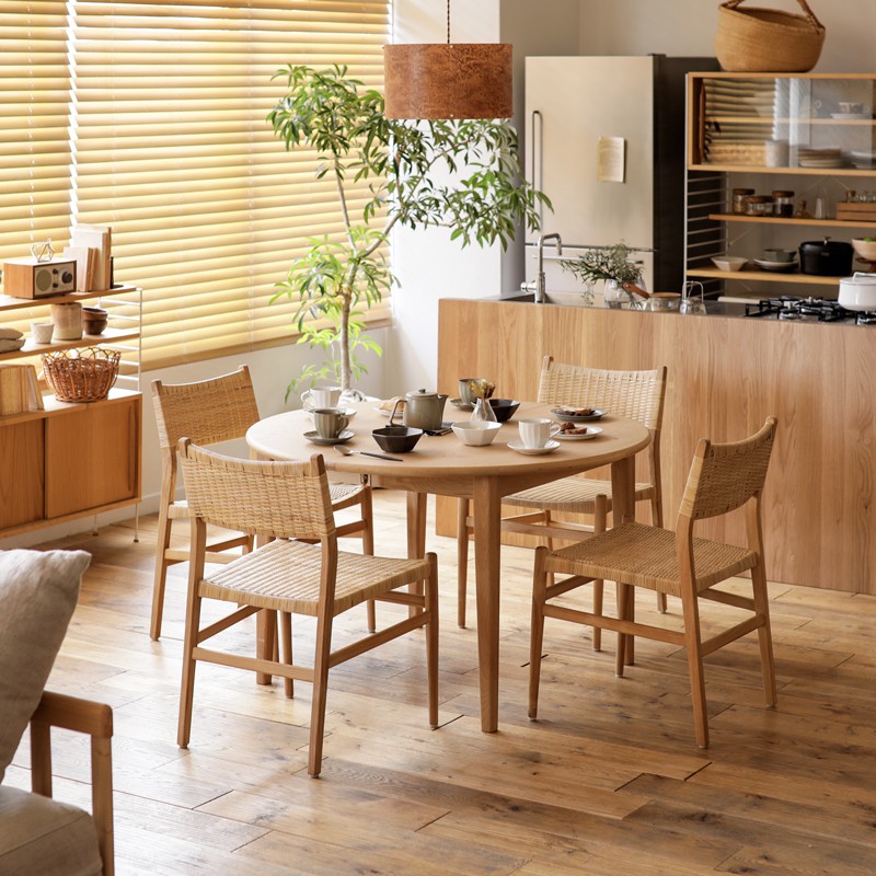 楽天市場】伸長式ダイニングテーブル folk／NA 通常サイズ ナチュラル