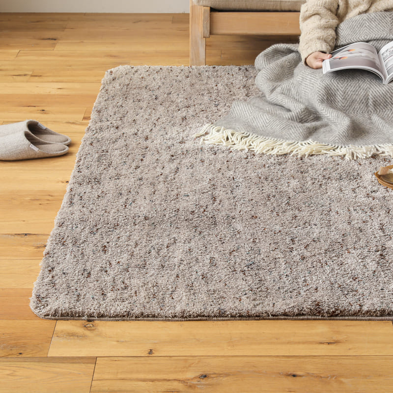 楽天市場】ラグ ラグマット LUCE 90×140 シャギーラグ 絨毯 カーペット