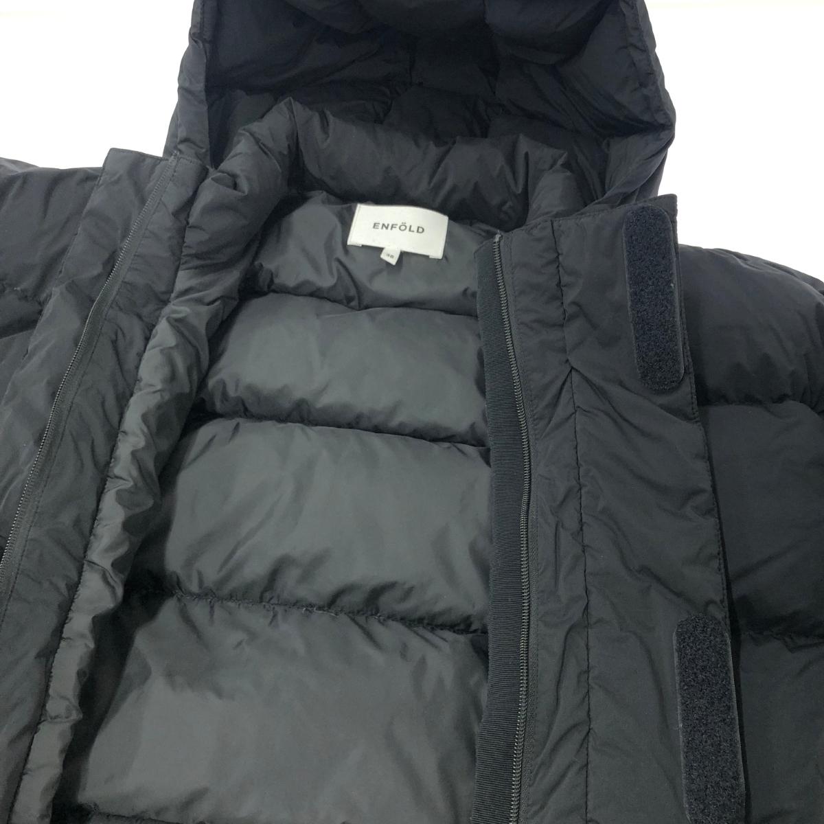 楽天市場】ENFOLD エンフォルド ダウンコート サイズ:38 ブラック