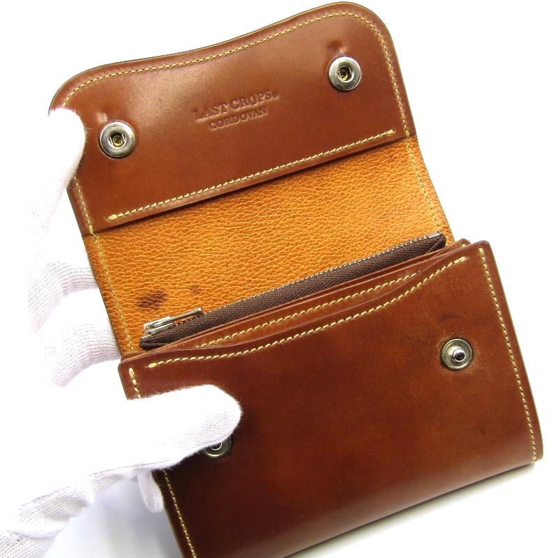 楽天市場】【中古】LAST CROPS ラストクロップス 三つ折り財布 フル