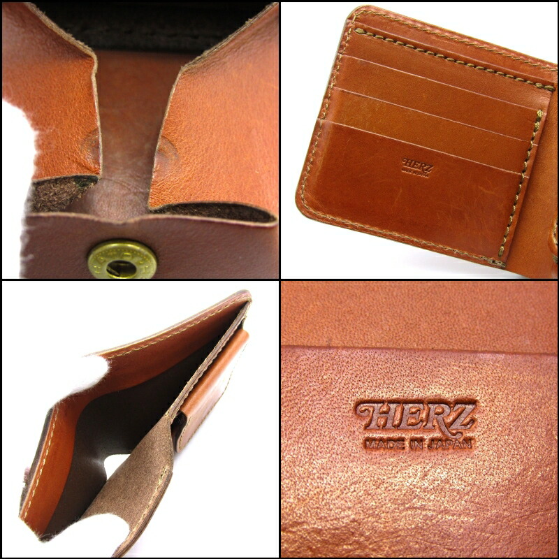 楽天市場】【中古】HERZ ヘルツ 二つ折り財布 WS-8 ラティーゴ BOX型