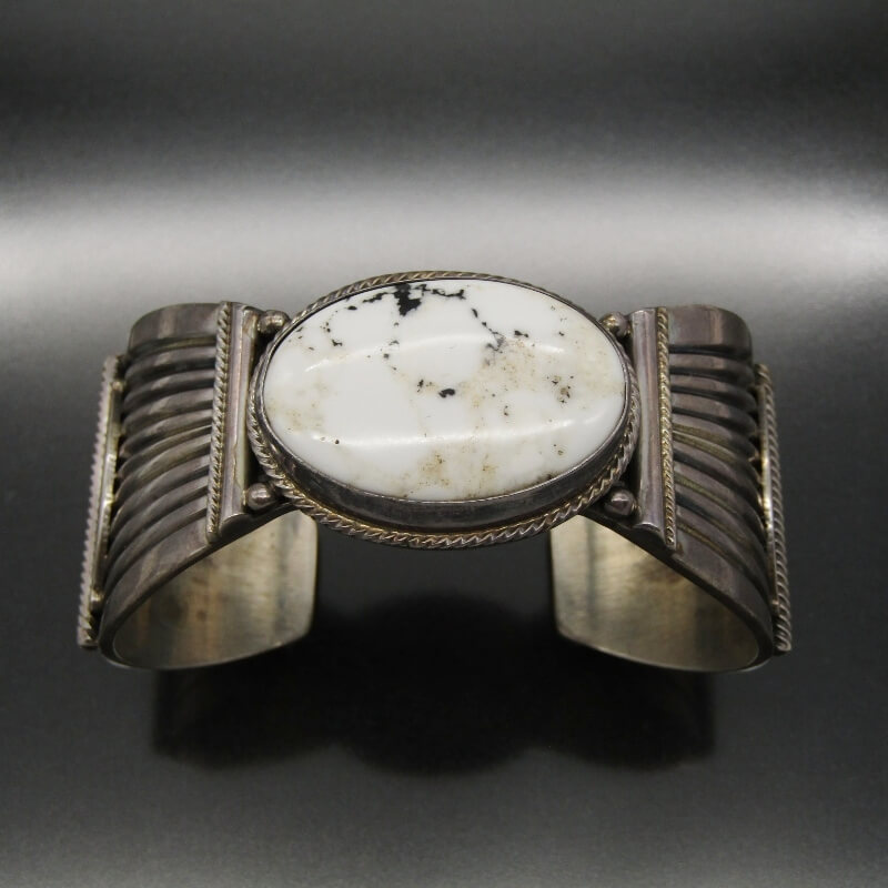 楽天市場】【中古】Navajo ナバホ族 バングル ホワイトバッファロー