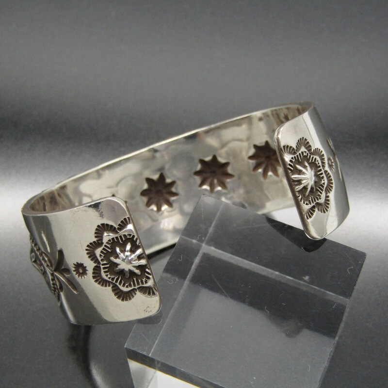 楽天市場】【中古】Ivan Howard ナバホ族 バングル スタンプワーク