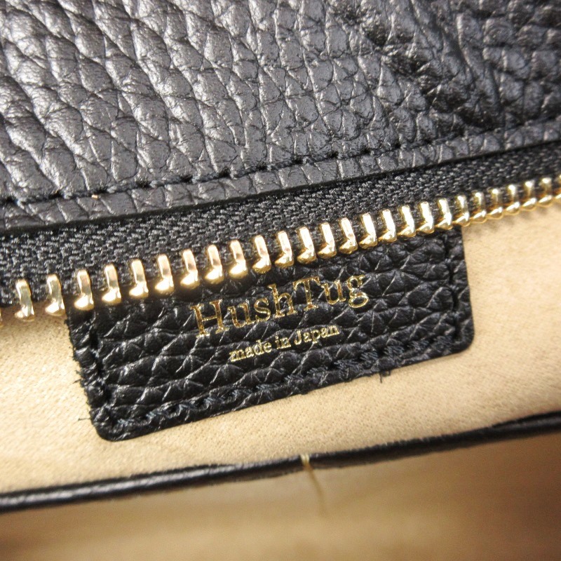 楽天市場】【中古】美品 HushTug ハッシュタグ ハンドバッグ ジップ