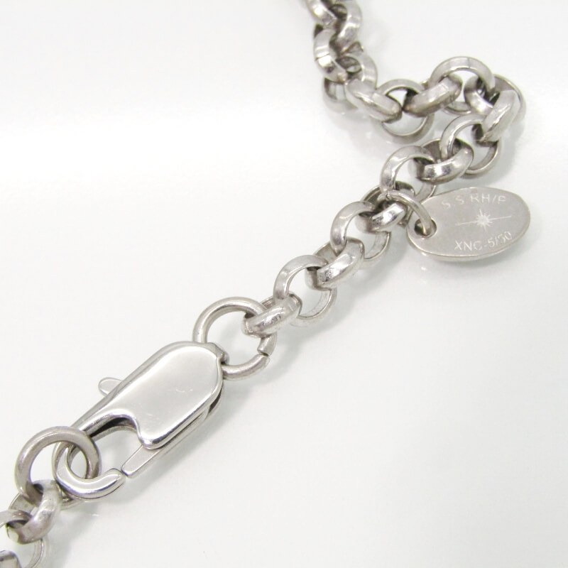 楽天市場】【中古】SAAD サード ネックレス ロール チェーン 55cm 甲丸