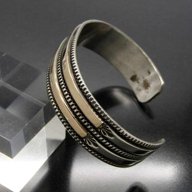 楽天市場】【中古】Bruce Morgan ナバホ族 バングル 14K ブルース