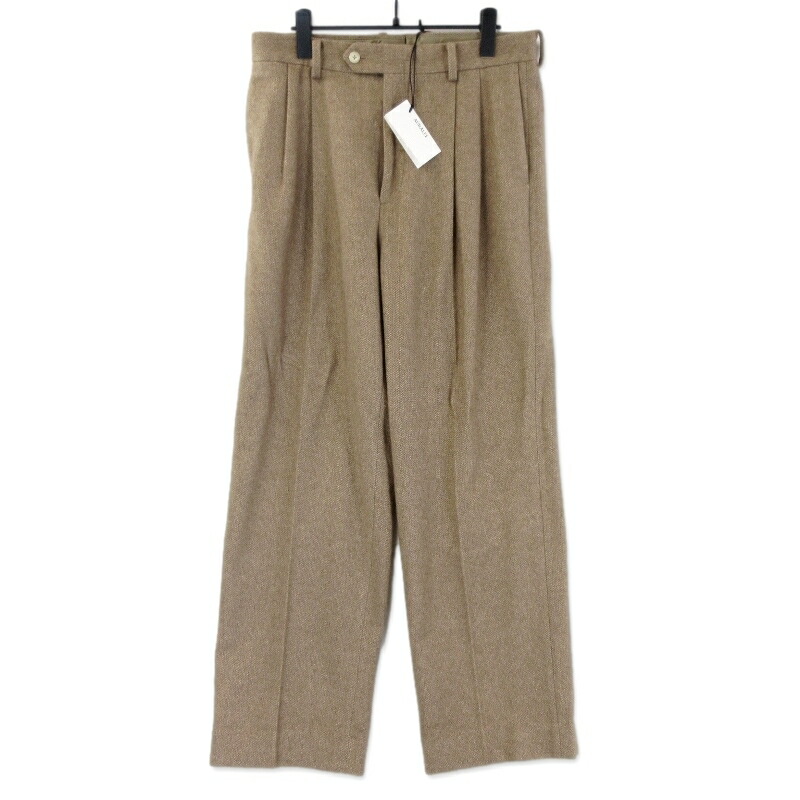 楽天市場】【中古】美品 AURALEE オーラリー ツイード スラックス