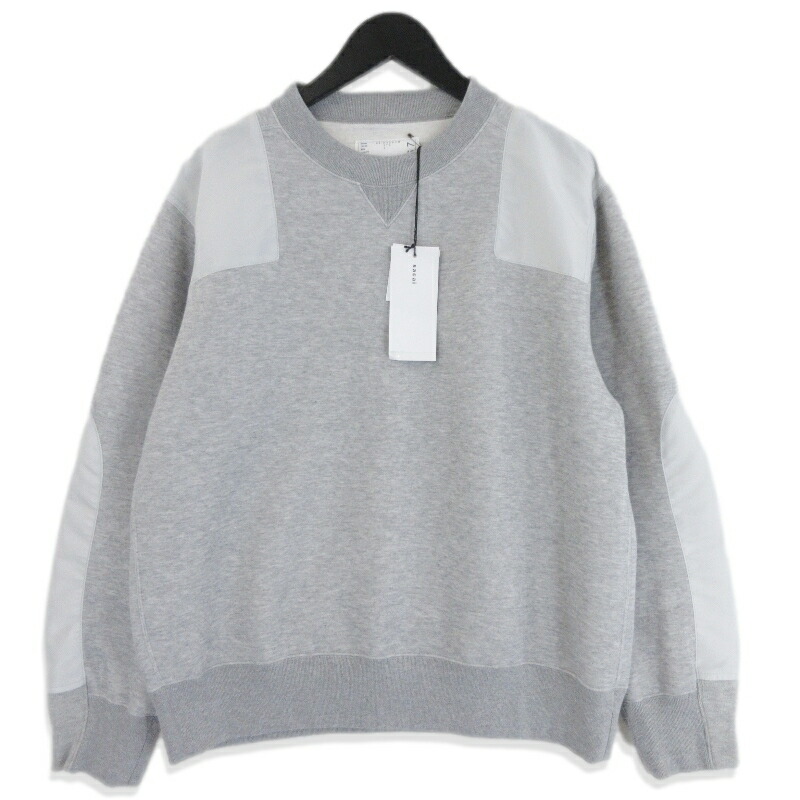 楽天市場】【中古】未使用 sacai サカイ スウェットプルオーバー 24