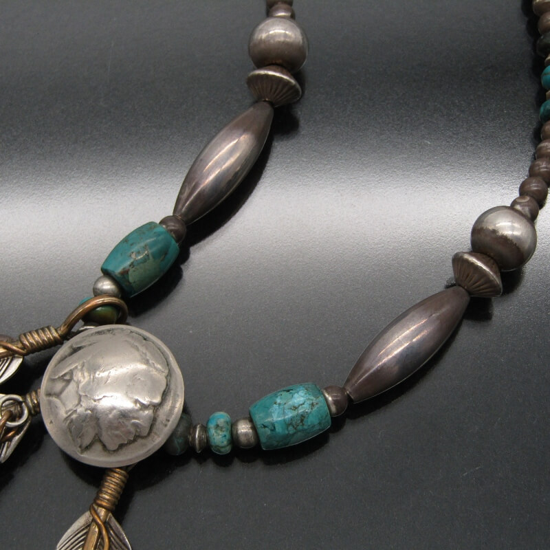 楽天市場】【中古】Harvey Mace ナバホ族 ネックレス 4連フェザー