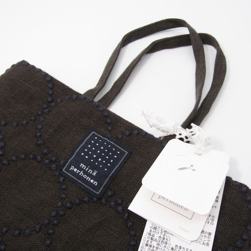 楽天市場】【中古】未使用 mina perhonen ミナペルホネン ハンドバッグ