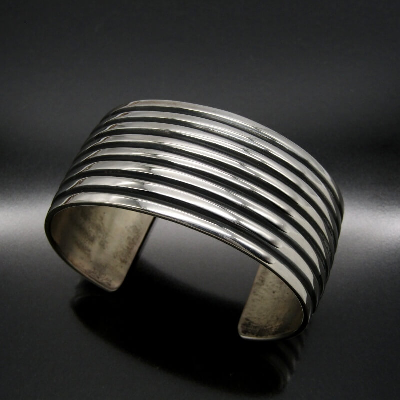 楽天市場】【中古】Andy Cadman ナバホ族 バングル 7ライン アンディ