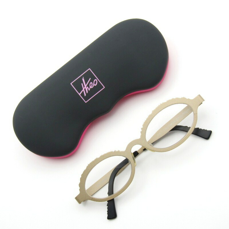 美品 Theo テオ 6本入り眼鏡ケース ロックンロールケース ベルギー