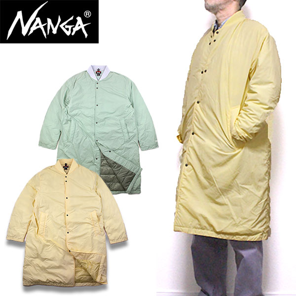 楽天市場】ナンガ ダウン ノーカラー ソフトダウンコート NANGA RIB
