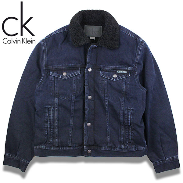 楽天市場】カルバンクライン ジーンズ ジャケット デニム シェルパ