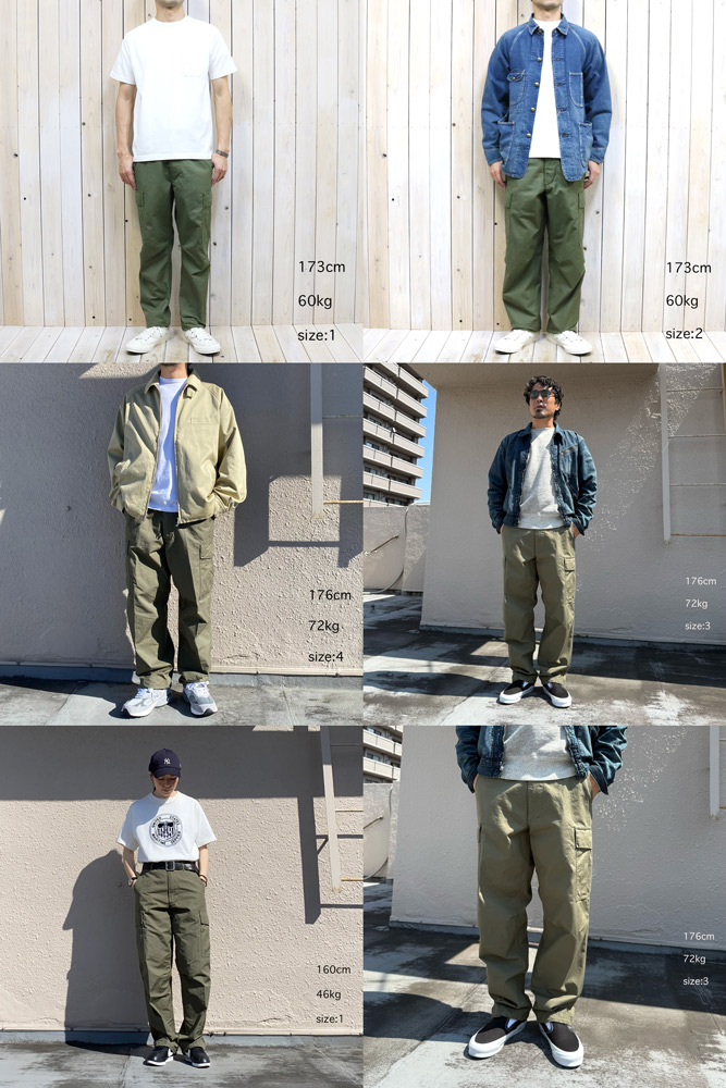 楽天市場】orSlow (オアスロウ) : VINTAGE FIT 6POCKETS CARGO PANTS