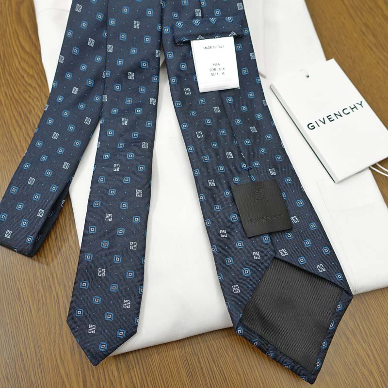 楽天市場】ジバンシー ネクタイ GIV13 ネイビー/ブルー 8cm幅 GIVENCHY
