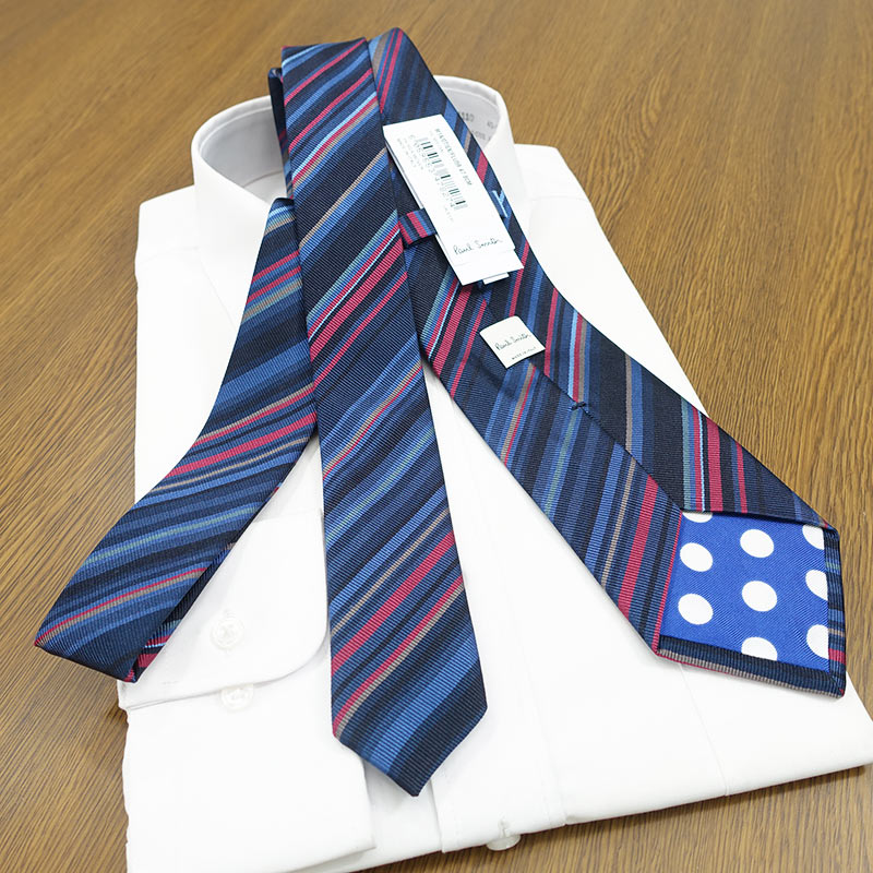 楽天市場】ポールスミス ネクタイ Paul Smith PS6 ストライプ ネイビー